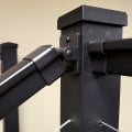RailFX Oasis Top Rail Brackets Installed