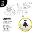Ozco 1-1/2&Prime; Hex Cap Nut Details