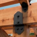 OZCO Laredo Sunset 8″ Post to Beam Bolt Inline Installed