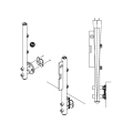 Prova Railing PA14 Post Levelor Illustration A