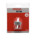 Prova Railing PA98 Wood Handrail Connector - Aluminum Silver