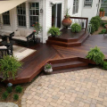 Penofin Hardwood Formula Stain Applied To Deck