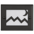 Highpoint Pikes Peak Recessed Step Light - Black