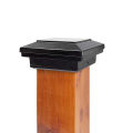 DekPro Effex Plateau Flat Post Cap - Gloss Black
