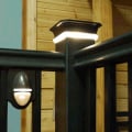 Timbertech 4x4 LED Post Cap Light Module On Post