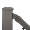 Prestige Aluminum Stair Rail Bracket - Cocoa Bronze