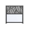 Privacy Rail Decorative Screen Panel Adapter Kit - Screen On Top