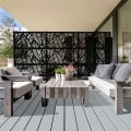 Privacy Rail Decorative Screen Panels