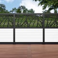 Privacy Rail Decorative Screen Panel Adapter Kit
