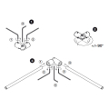 PA10a Steel Tube Connector - Elbow - Diagram