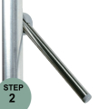 Prova Railing PA5 Steel Tube In-FILL - Step 2
