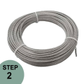 Prova Railing PA29 1/8" x 82" Steel Cable