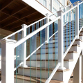Fortress Al13 6' Top/Bottom Rail - White Installed