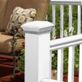 Timbertech 4" Post Cap - White