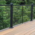 Aluminum Horizontal Baluster Railing Kit - Installed