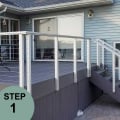 RailFX Cable Rail Fascia Mounted Posts