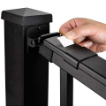 RailFX Oasis Picket Rail Bracket Cover Tape Installation