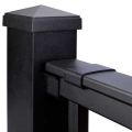 Oasis Picket Rail Level Top Bracket Installed