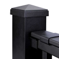 RailFX Oasis Picket Rail Post Cap Installed
