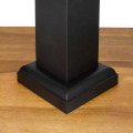 RailFX Oasis Picket Rail 2-Piece Post Skirt Installed