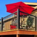 RailFX Oasis Picket Rail Posts Installed