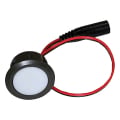 Recessed LED Deck Lights With Trim Rings - Brown