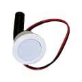Recessed LED Deck Lights With Trim Rings - White