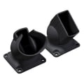 Urban Rail Stair Brackets - Textured Black