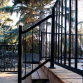 Urban Rail Stair Post Installed