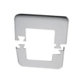 Black Regal Railing Post Base Cover - White