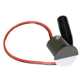 Flush Mount Riser Lights With Brown Cover