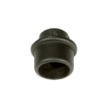 Dekor Round Aluminum Baluster Drilled-In End Cap Connectors - Top Rail View