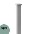 Step 1 - Trex Select All-In-One Post Sleeve Kit