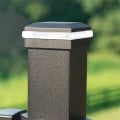 Trex Signature Post Cap Light On Post