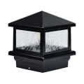 Aurora Sirius Pyramid Post Cap Light Black - Off