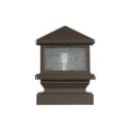 Aurora Sirius Pyramid Post Cap Light Bronze