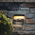 Dekor Slim Line Hardscape Outdoor Wall Light Installed