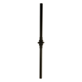 Dekor Square Aluminum Single Casey Collar Baluster
