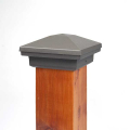 DekPro Effex Summit Pyramid Post Cap - Cocoa Bronze