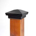 DekPro Effex Summit Pyramid Post Cap - Gloss Black 
