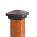 DekPro Effex Summit Pyramid Post Cap - Hammered Bronze