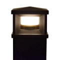 Timbertech Lantern Post Cap Light - 3" Impression Rail Express Dark Bronze