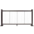 Finished Bronze Impression Rail Express Vertical Cable Rail Kits - Top Rail Sold Separately