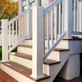 Timbertech Statement PVC Rail Post Caps Installed