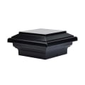 Aurora Titan Flat Top Post Cap - Black