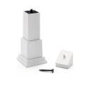 Adjustable Foot Blocks for Trex Transcend - Classic White