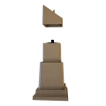 Adjustable Foot Blocks for Trex Transcend - Assembled - Rope Swing
