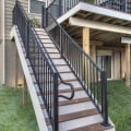 Trex ADA 8’ Straight Aluminum Hand Rail Lifestyle