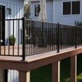 Trex Enhance Steel Rail Panels Installed