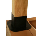 Trex RainEscape 4x4 Post Flash After Caulking